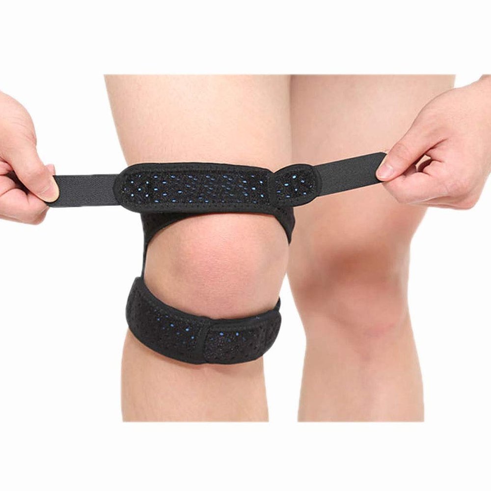 Knee Brace for Men and Women, Knee Pain Relief Meniscus Tear, Faster Injury Recovery (one Pair) (Color : A, Size : Universal)