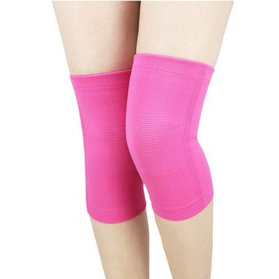 Kmgjc Leg Sleeve Knee Brace Support, Basketball Kneepad Football Kneepad, Compression Leg Sleeves for Running, Pain Relief, Unisex (Color : Pink, Size : XXL)