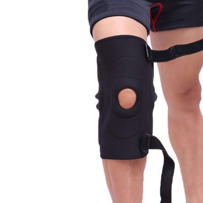 Kmgjc Collision Avoidance Knee Sleeve, Knee Pain Relief Meniscus Tear, Faster Injury Recovery (one Pair) (Color : Black, Size : L)