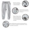 HUAER& Baby Boy's Jogger Pants Dinosaur Car Animal Print Drawstring Elastic Waist Sweatpants Cotton Toddler Athletic Pants 2 -Pack(Dark Green + Light Gray,4-5T) view 2
