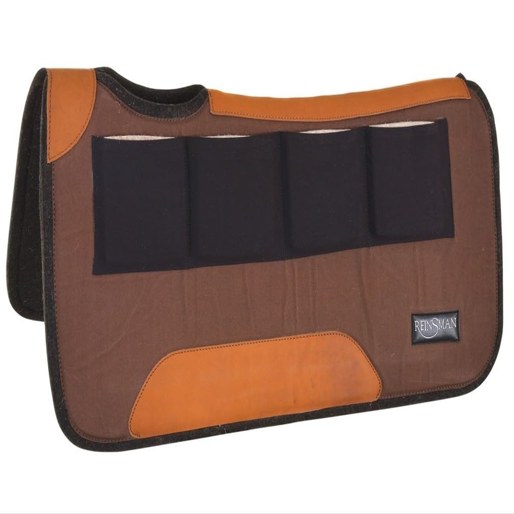 Circle Y REINSMAN Saddle Pads, Multi-Fit 4 Ranch Pro-Square (34582)
