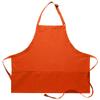 DayStar Apparel 200XL Extra Large Three Pocket Bib Apron (6 Pack), Orange view 1