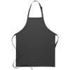 DayStar Apparel 230 Two Patch Pocket Bib Apron (6 Pack), Charcoal view 1