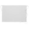 DayStar Apparel 110NP No Pocket Half Bistro Apron (6 Pack), White view 1