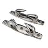 NRC&XRC Pair 3 Holes 6"(152mm) Heavy Dudy Marine Grade 316 Stainless Skene Boat Angled Bow Chocks Yacht Deck Dock Mooring Rope Cleat Chock view 1