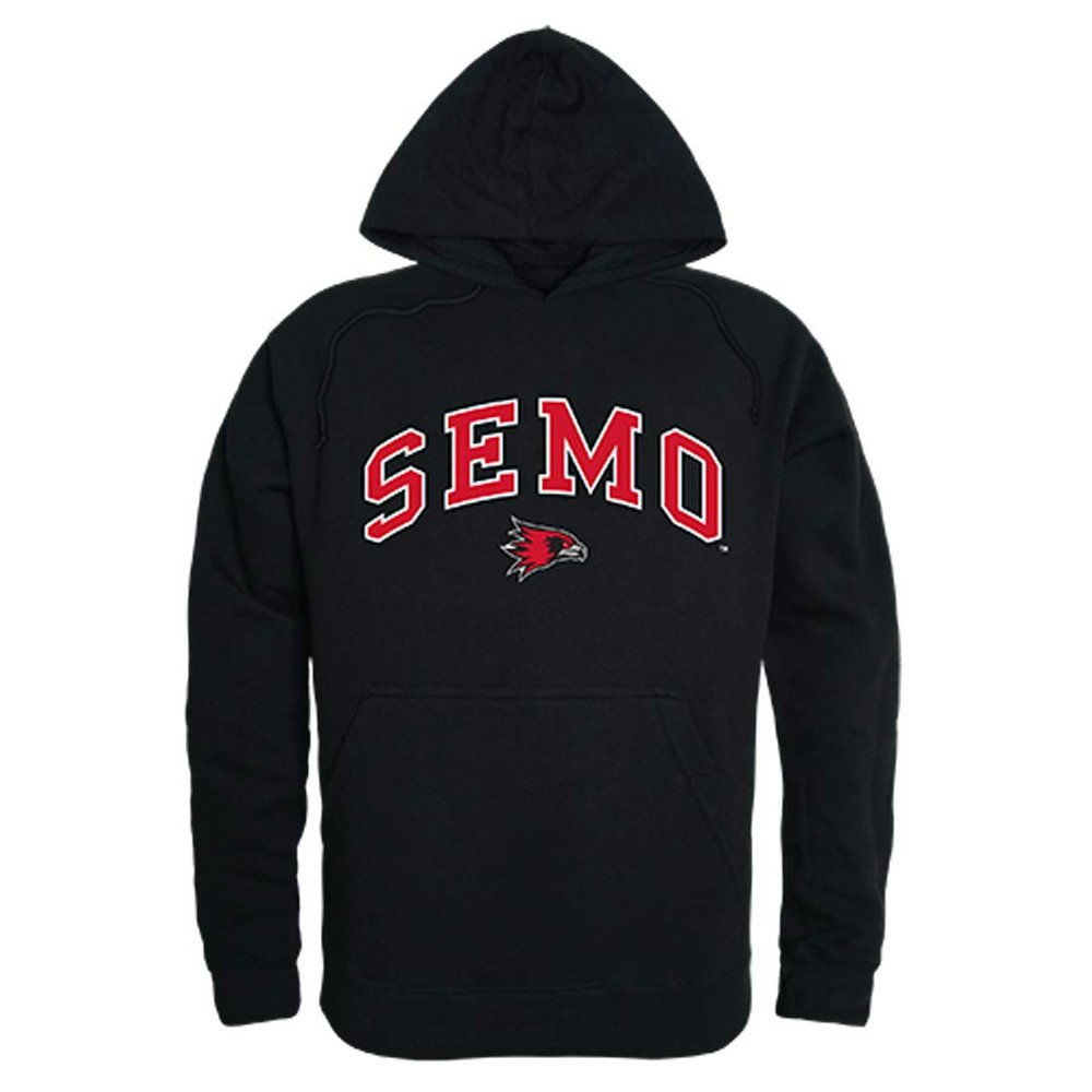 SEMO Southeast Missouri Redhawks NCAA Campus Pullover Hoodie - Medium, Black