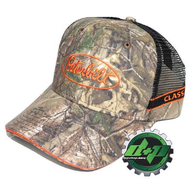 Peterbilt Motors Realtree Xtra Class Pays mesh Back Hat Snapback PB New