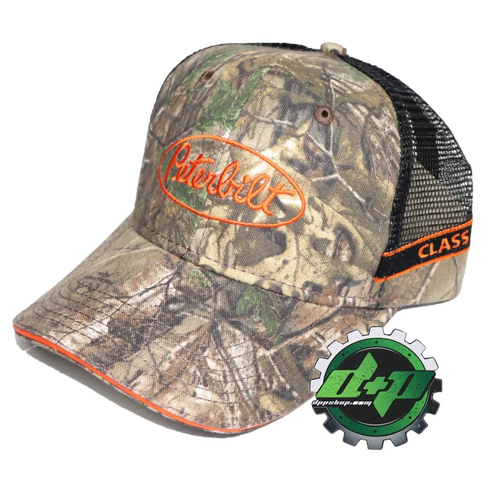 Peterbilt Motors Realtree Xtra Class Pays mesh Back Hat Snapback PB New