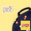 Personalized Bag Tag - Durable ID Tag for Backpacks, Suitcases & Sports Bags - [Design Theme] Collection view 2
