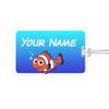 Kids Labels Durable Large Luggage & Bag Tag Clownfish Design view 1