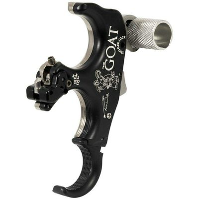T.R.U. BALL Goat Release - 3 Finger - Black/Quicksilver - Large