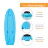 Lifetime 90787 Dash 66 Youth Kayak, Glacier Blue, 78 inches view 3