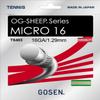 GOSEN OG-Sheep Micro, 16 Natural 40' All-Round Performance, Synthetic Tennis String view 1