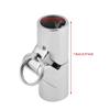Boat Pipe Connector, Marine Stainless Steel Folding Swivel Coupling Tube Pipe Connector Boat Hardware Fitting(25mm) view 3
