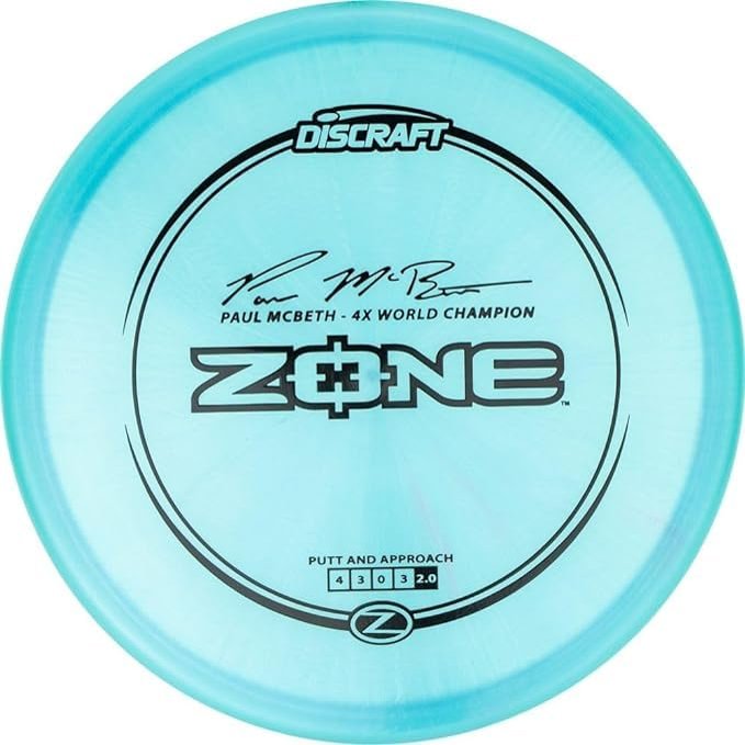 Discraft Elite Z Zone [Paul McBeth 5X] Putter Golf Disc 170-172g