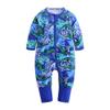 Kids Tales Baby Footies Double Zipper Romper Pajama Toddler Cotton Playsuit Infant Boy Girl Cartoon Graphic Jumpsuit view 1