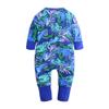 Kids Tales Baby Footies Double Zipper Romper Pajama Toddler Cotton Playsuit Infant Boy Girl Cartoon Graphic Jumpsuit view 2