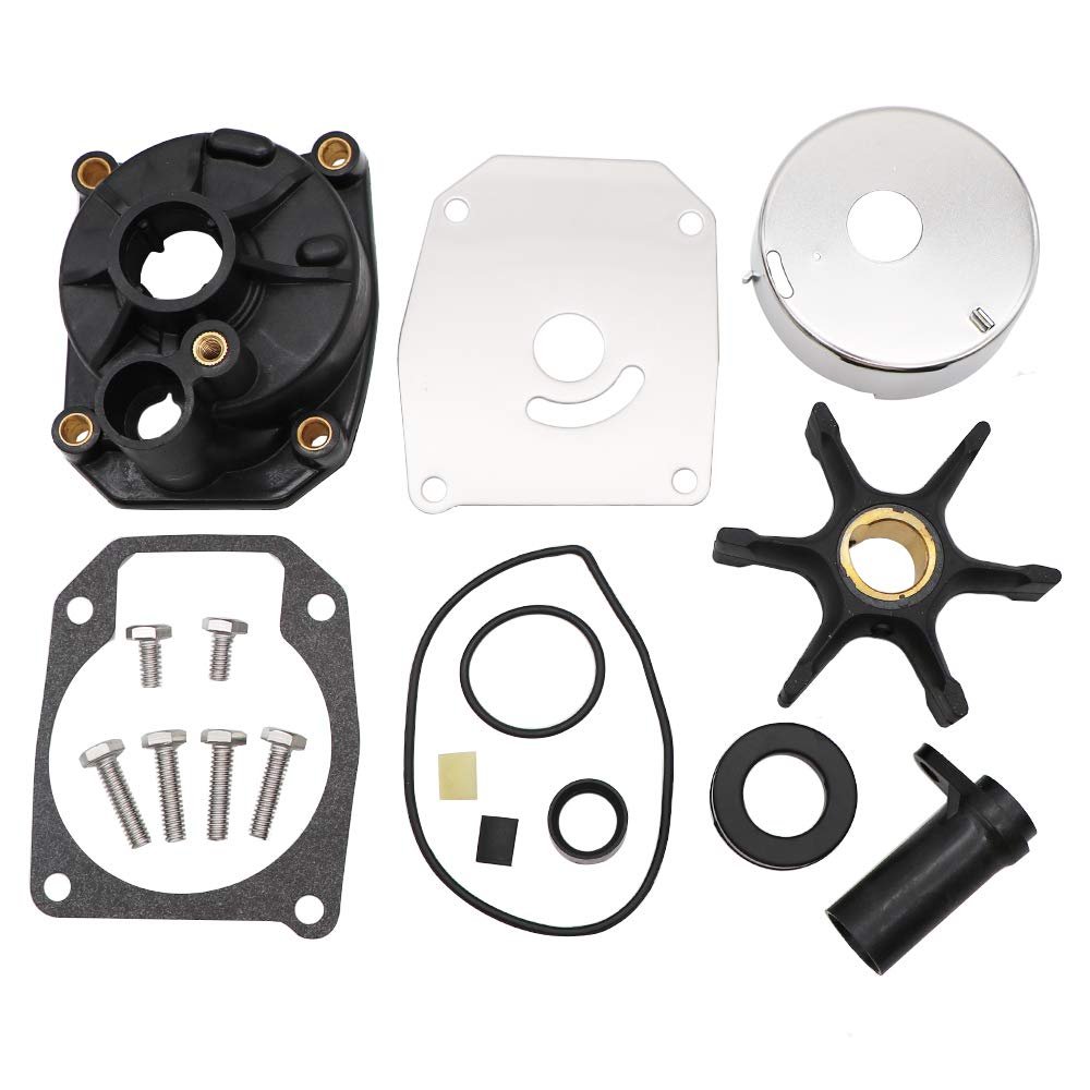 KIPA Impeller Water Pump Repair Kit For EVINRUDE JOHNSON 60 70 75 Hp 3 Cylinders Outboard Engines OEM Part Number 432955