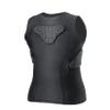 DGXINJUN Youth Chest Rib Protector Kids Boys Child Padded Shirt Sleeveless Undershirt Heart Guard Sternum Compression for Football Rugby Softball Baseball view 1