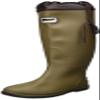  Hanshin Base FU5501PVC Portable Boots Flat Sole Khaki L view 1