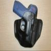 Braids Holsters Pancake Style Owb Belt Holster, Choose Gun, & Hand Orientation (Handing:Right; for Gun Model:Glock 43 with Green Ct Laser;) view 3