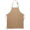 DayStar Apparel 230 Two Patch Pocket Bib Apron (6 Pack), Khaki view 1