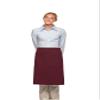 DayStar Apparel 124 3/4 Bistro Apron w/Center Divided Pocket (6 Pack), Maroon view 2