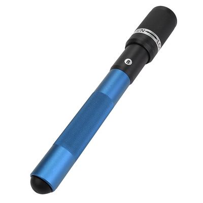 Alomejor Cue Extender Aluminum Alloy Billiard Holder Push On Nine Ball Telescopic Cue Extension Billiards Accessory Parts(Blue)
