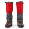 1 Pair Snow Boot Leggings Gaiters Winter Outdoor Sports Shoes Cover for Climbing Hiking Riding(Red)