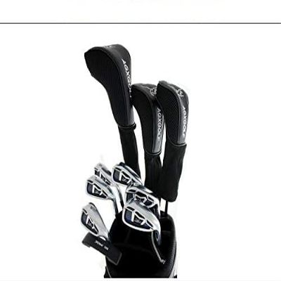 AGXGOLF Senior Men's Regular Length Magnum XL Edition Complete Golf Club Set w/Stand Bag, 460cc Driver, 3 Wood, Hybrid, 5-9 Irons, Wedge: Right Hand: Built in The USA