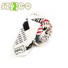 Mens Tie Cotton Necktie Stripe Squared Pattern Multicoloured Neckwear (C43) view 3