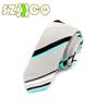 Mens Tie Cotton Necktie Stripe Squared Pattern Multicoloured Neckwear (C53) view 4