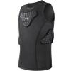 TUOY Youth Padded Shirt Chest Rib Protector Heart Guard Sternum Protective Compression Shirt for Baseball Football Basketball Lacrosse view 1