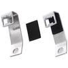 Cooler Lock Bracket with Bottle Opener Compatible with Yeti/RTIC Coolers, Made of Highest Grade Stainless Steel (316L) (Silver) view 1