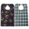 ZJchao Clothing Protector Bib Mealtime Bib Protector Avoid the food to the bib of the clothes, waterproof and easy to clean view 1