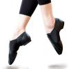 Stelle Jazz Shoes for Girls Boys Leather Unisex Slip-On Dance Shoes (Toddler/Little Kid/Big Kid)(Black,12ML) view 2