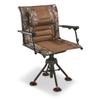 Bolderton 360 Degree Swivel Hunting Blind Chair with Armrests, 300 lbs Capacity, Folding, Lightweight, Portable, Padded Cushion Hunting Seat Mossy Oak Country Camo view 1