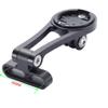 Dymoece Adjustable Out Front Bike Computer Combo Extended Mount for Garmin Edge Gopro 25 130 200 500 510 520 800 810 820 1000 1030 view 2