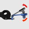 Dymoece Adjustable Out Front Bike Computer Combo Extended Mount for Garmin Edge Gopro 25 130 200 500 510 520 800 810 820 1000 1030 view 4