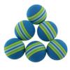12pcs 42mm Rainbow EVA Foam Ball Golf Practice Indoor Training Aid Soft Golf Training Ball (Blue) view 1