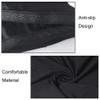 Luwint Long Leg Sleeves for Kids Comfortable Non-Slip UV Protection Thigh Calf Brace Support for Basketball Running Cycling, 1 Pair (Black S) view 3