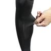 Luwint Long Leg Sleeves for Kids Comfortable Non-Slip UV Protection Thigh Calf Brace Support for Basketball Running Cycling, 1 Pair (Black S) view 4