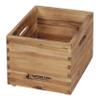 Captain Stag UP-2003 Wooden Box, Storage Box, Storage Case, Wooden Box, External Dimensions (W x D x H): 100.0 x 118.4 x 86.6 inches (255 x 300 x 220 cm), Stackable view 1