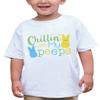 7 ate 9 Apparel Boy's Funny Easter T-Shirt 4T White view 1
