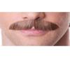 Lampshade Mustache Color Blonde - Sepia Costume Wigs Downturn Villain Wild West Human Hair Fiber Lace Back Face Lip Fancy Dress World #932 view 1