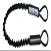 Boat Lines & Dock Ties Specialty Personal Watercraft Docking Bungee Line (Black, 48 inch) view 1