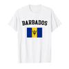 Barbadian Pride Flag T-shirt Barbados Shirt Great Gift Tee T-Shirt view 1