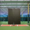 5 x 6 Heavy Duty Vinyl Baseball Batting Cage Backstop - (Black) view 1