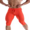 BRAVE PERSON Men's Mesh Yoga Trousers, Fitness Shorts, Cycling Pants D61-62 (L / 30"-35", D62-Orange) view 1
