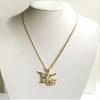 18K Gold Plated Saint Michael Necklace 24" Long/Cadena DE SAN Miguel PROTECCIN 24" Largo -55mm view 3